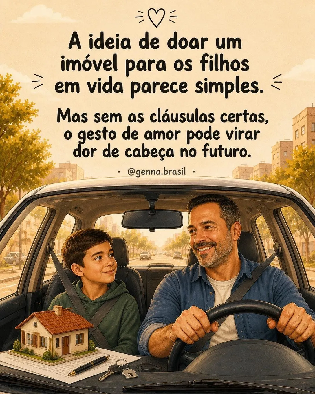 Doação em vida: 4 cláusulas essenciais — slide 1 de 7