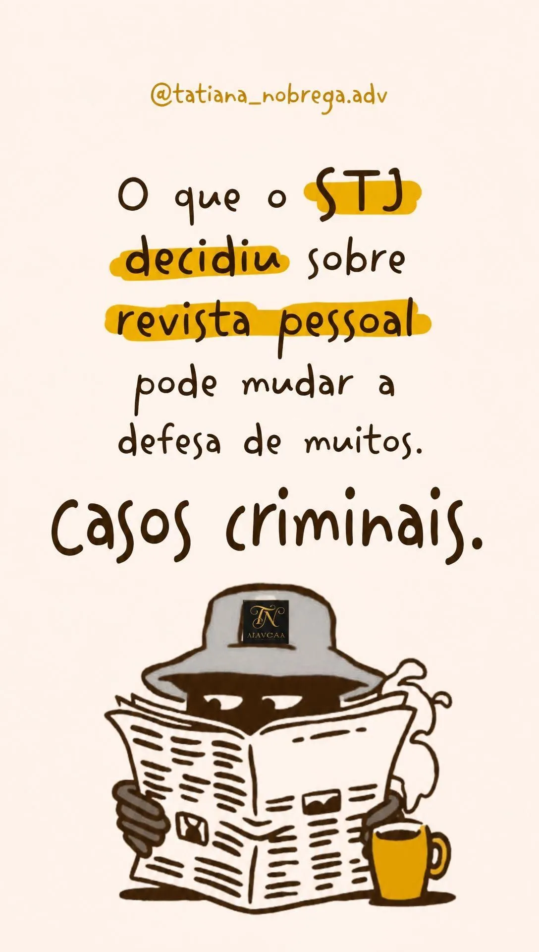 @tatiana_nobrega.adv — slide 1 de 10