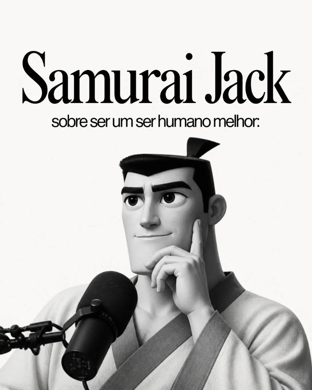 Samurai Jack sobre ser um ser humano melhor — slide 1 de 4