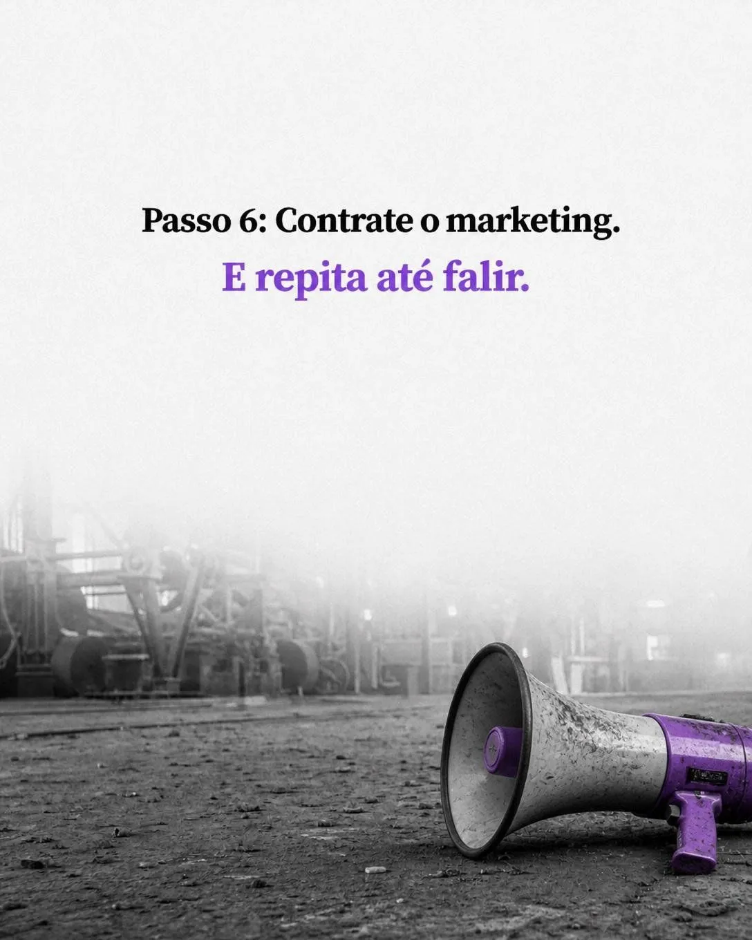 Como culpar o marketing e falir — slide 6 de 7