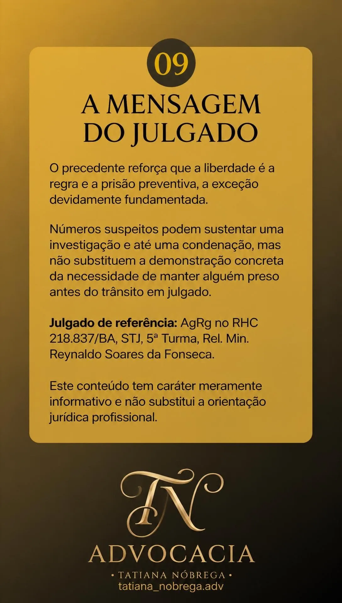 @tatiana_nobrega.adv — slide 9 de 10